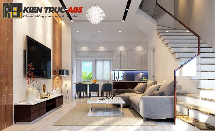 xu huong thiet ke noi that nha pho dep hien dai Aconstech Việt Nam