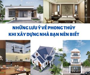 nhung luu y ve phong thuy trong xay dung Aconstech Việt Nam